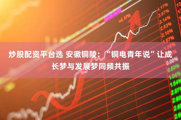 炒股配资平台选 安徽铜陵：“铜电青年说”让成长梦与发展梦同频共振